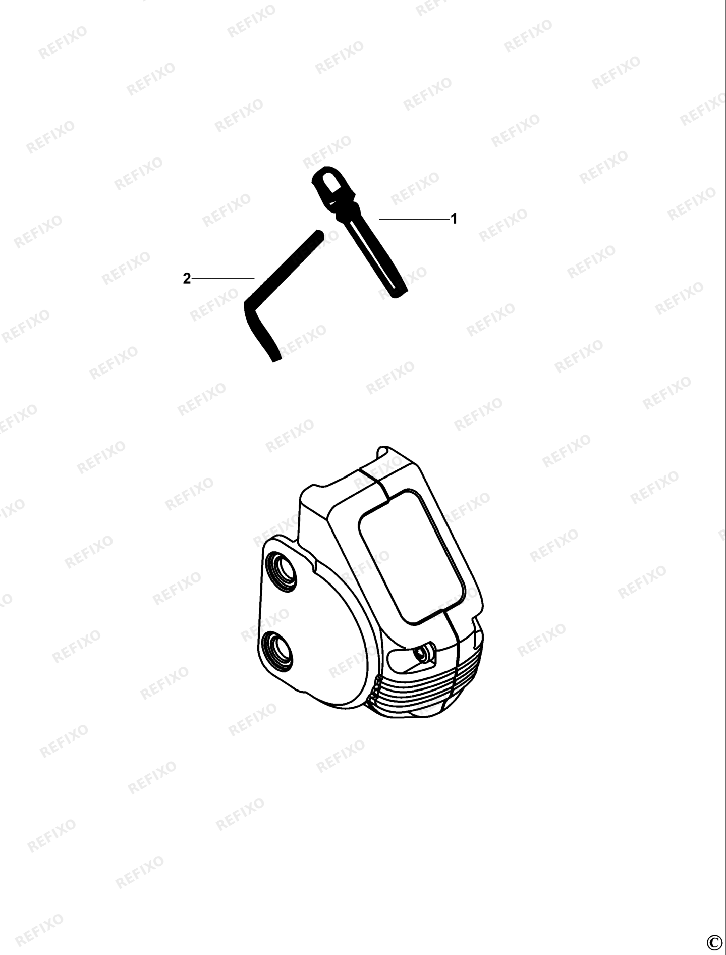 Деталировка DeWalt DWS7085-XJ TYPE 1 ARBEITS-LICHT DWS7085-XJ DWS7085 — схема запчастей в разборе