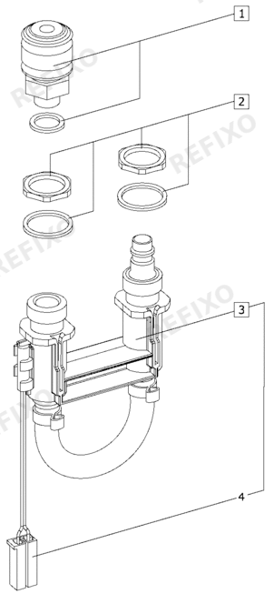 Деталировка Festool DLM-CT - Druckluftmodul 452829 — схема запчастей в разборе