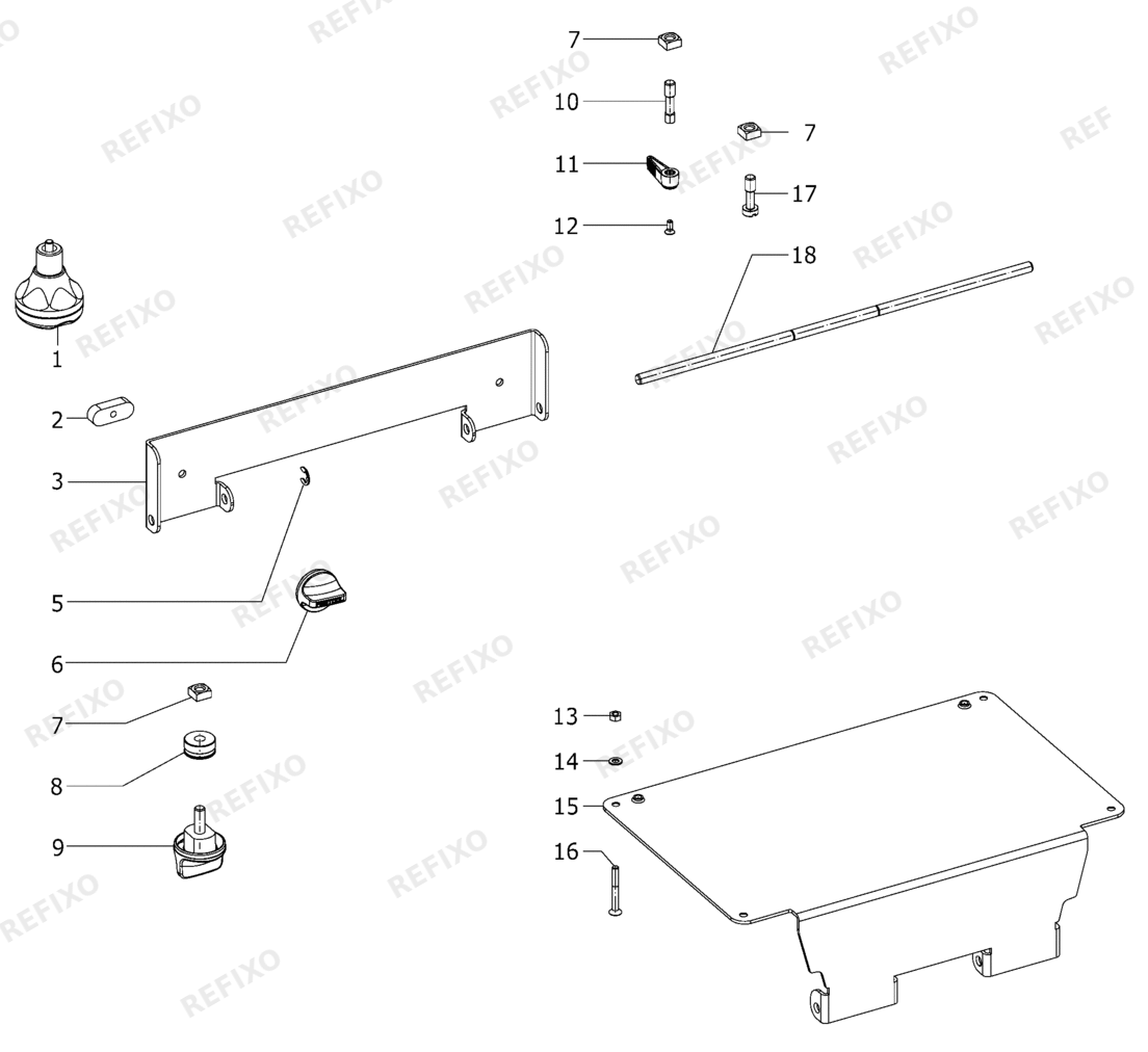 Деталировка Festool Adapter VAC SYS AD MFT 3 - Adapter VAC SYS AD MF 494977 — схема запчастей в разборе