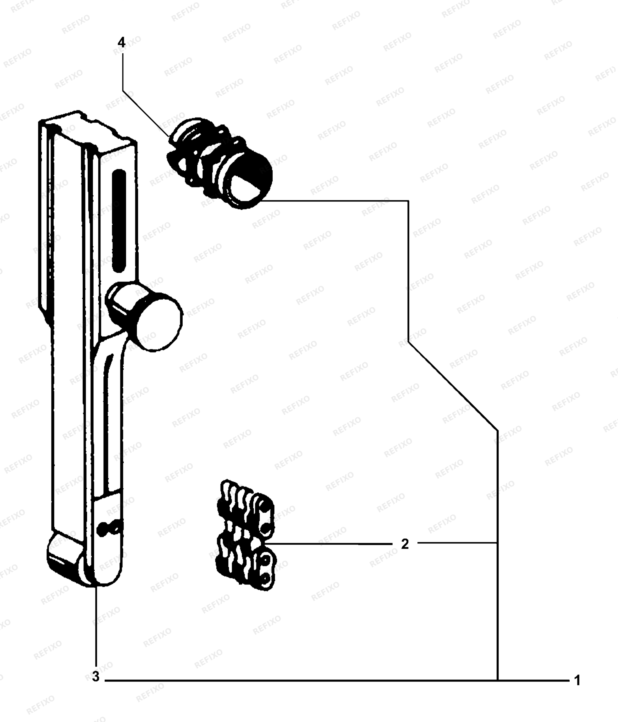Деталировка Festool Fräskettengarnitur - Fräskettengarnitur MF-CM 30x3 769550 — схема запчастей в разборе