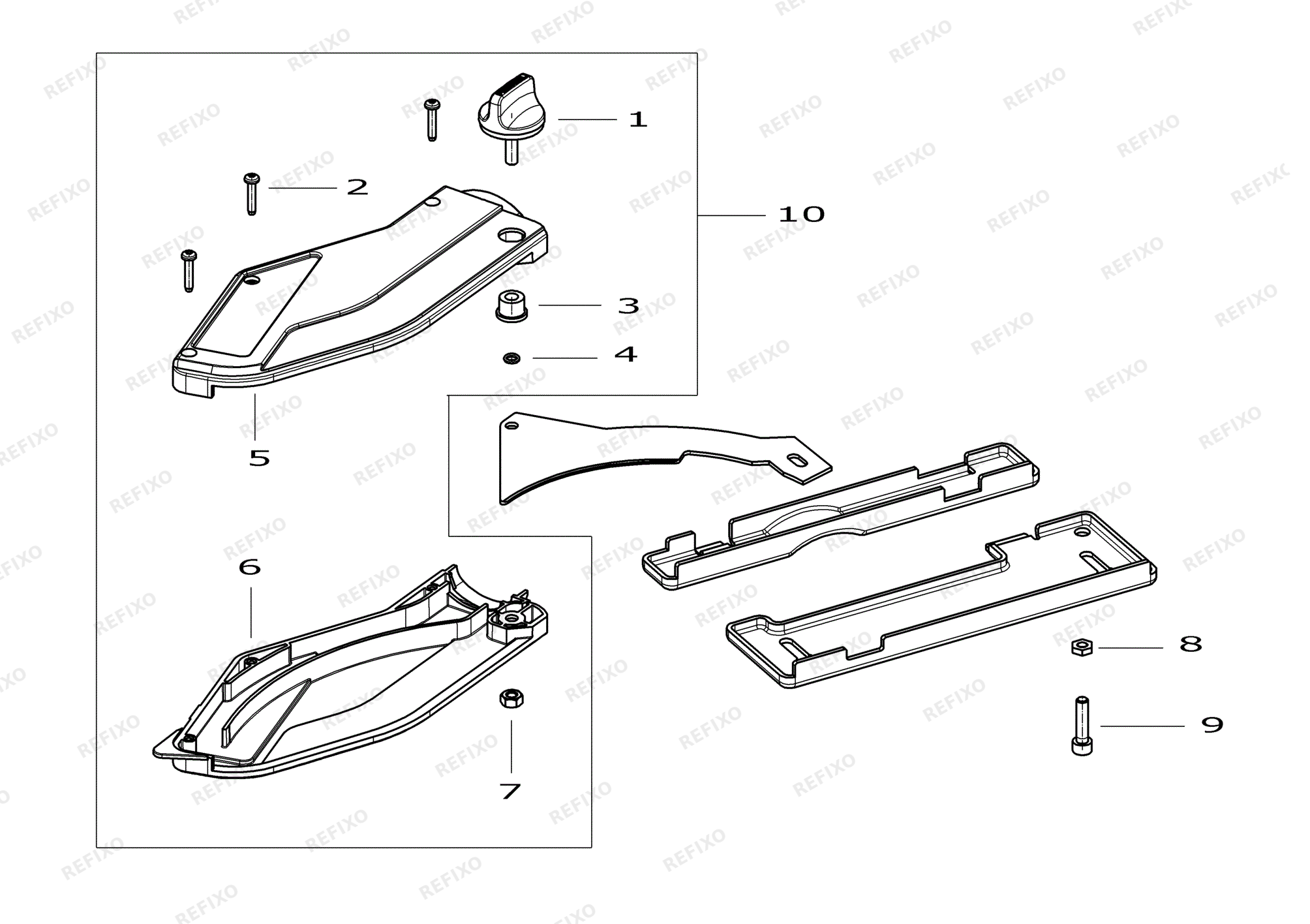 Деталировка Festool Bausatz Basis BS 65 486167 — схема запчастей в разборе