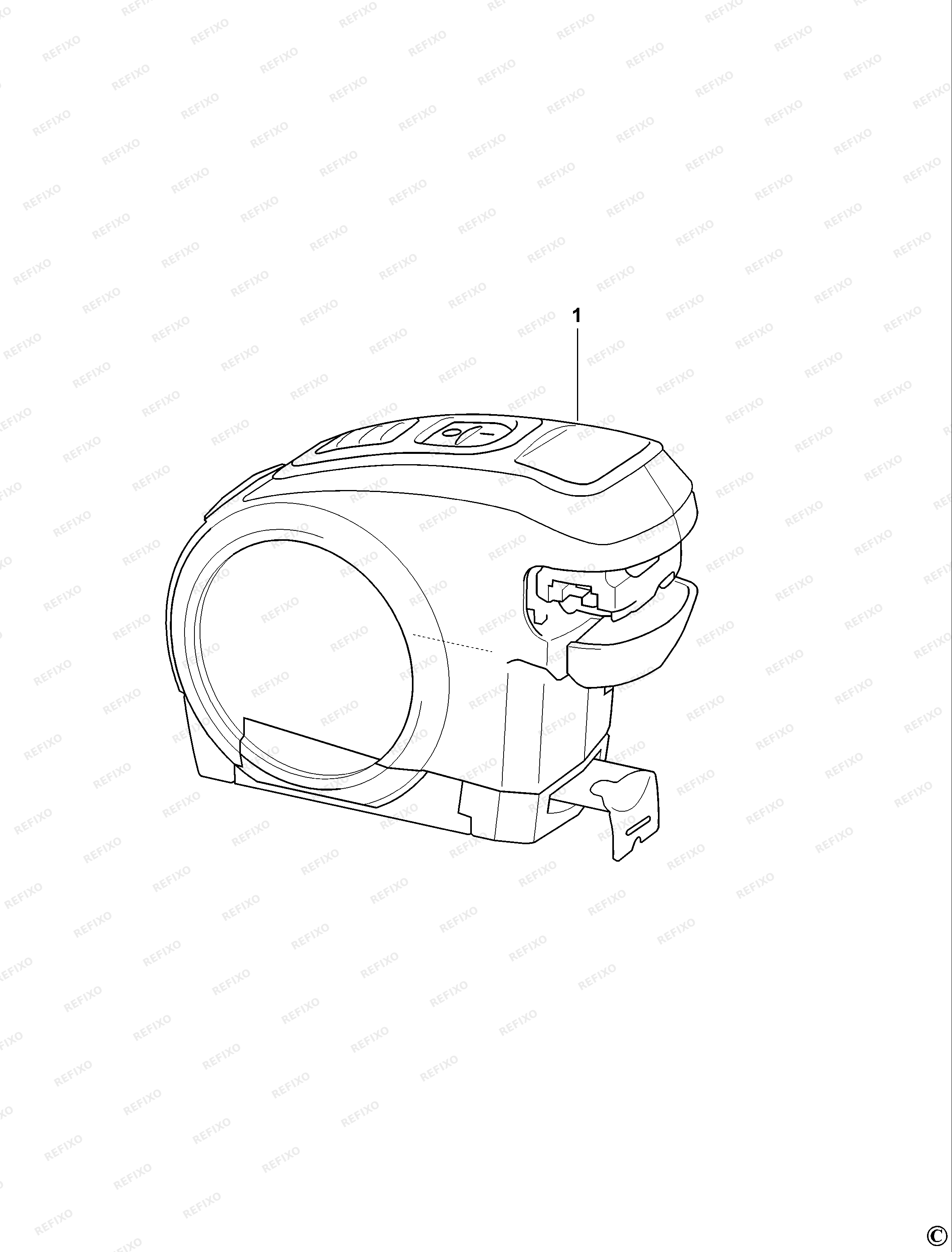 Black&Decker АВТОМАТИЧЕСКАЯ РУЛЕТКА BDM200L — схема запчастей