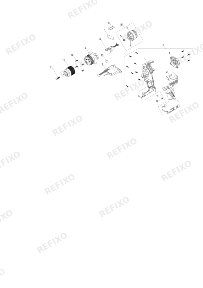 Деталировка Greenworks 3708407RU-Exploded view(Before May 2026) — схема запчастей в разборе