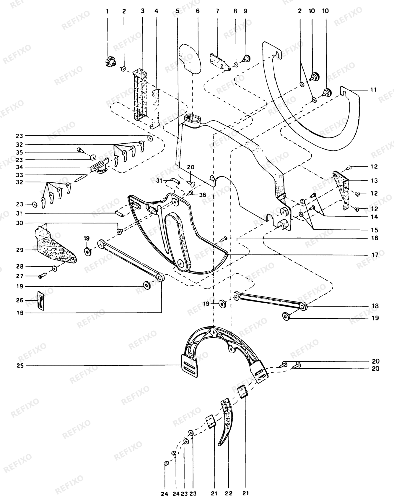 Деталировка DeWalt DW8001----F-XJ TYPE 1 RADIALKREISSÄGE DW8001----F-XJ DW8001----F — схема запчастей в разборе