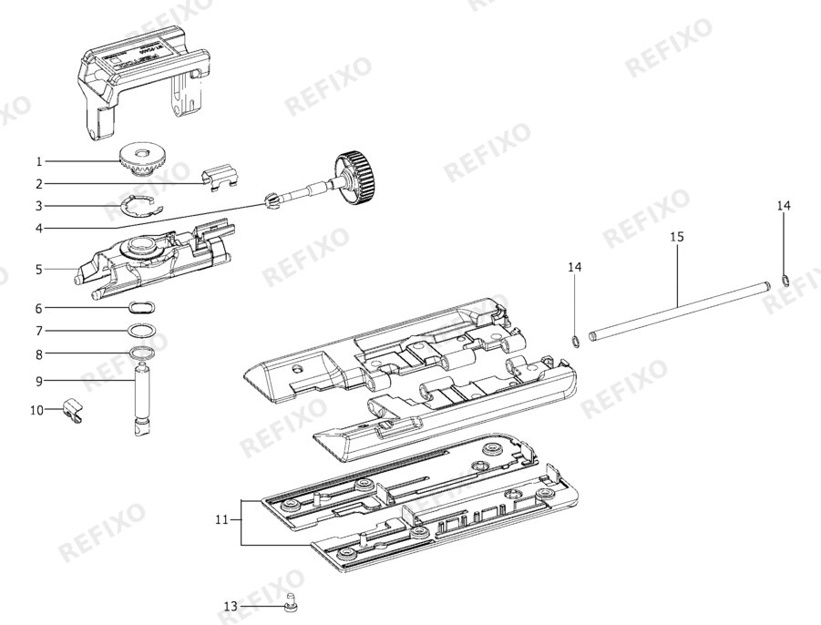 Деталировка Festool WT-PS400 496334 — схема запчастей в разборе
