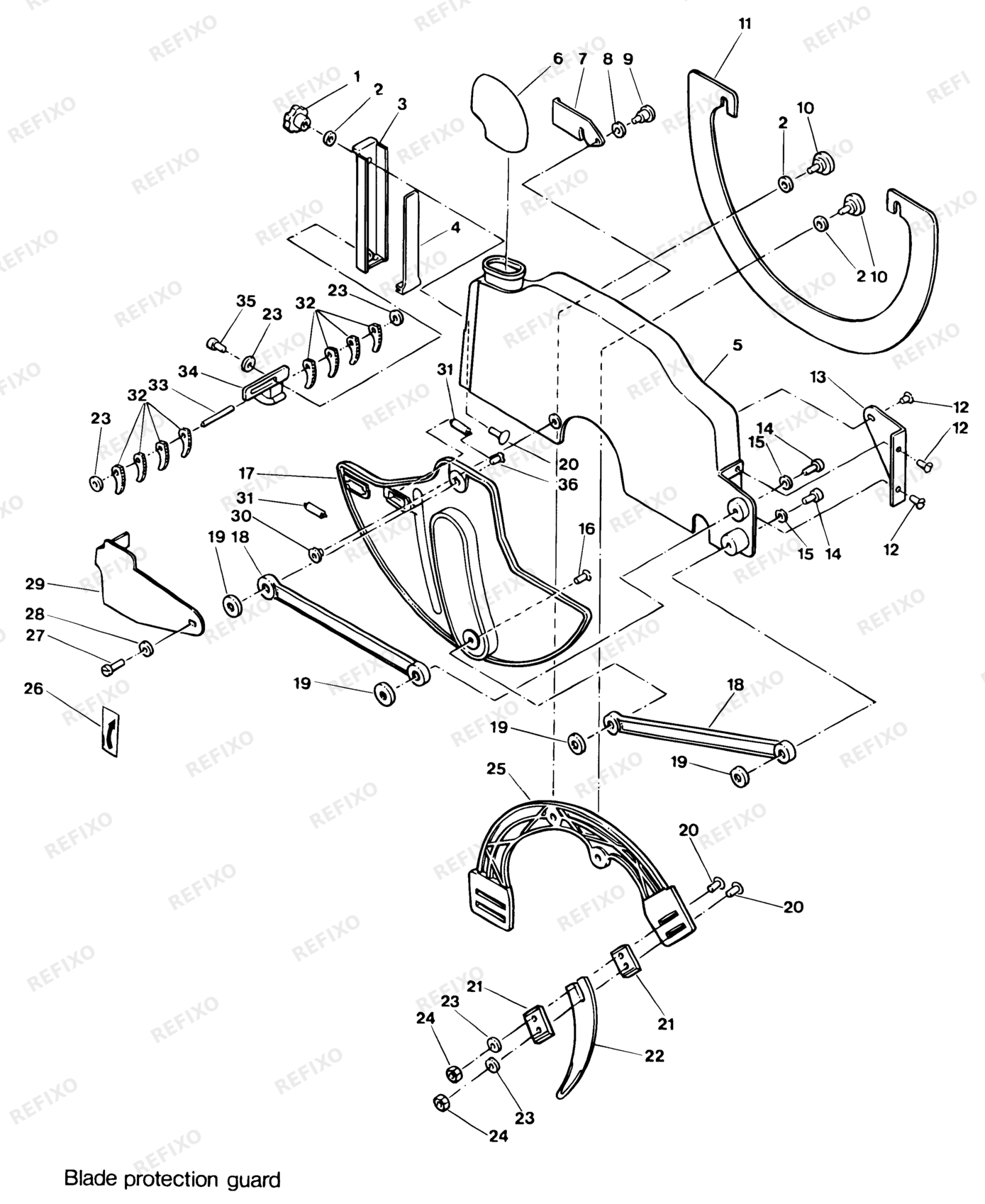 Деталировка DeWalt DW1503----I-XJ TYPE 1 RADIALKREISSÄGE DW1503----I-XJ DW1503----I — схема запчастей в разборе