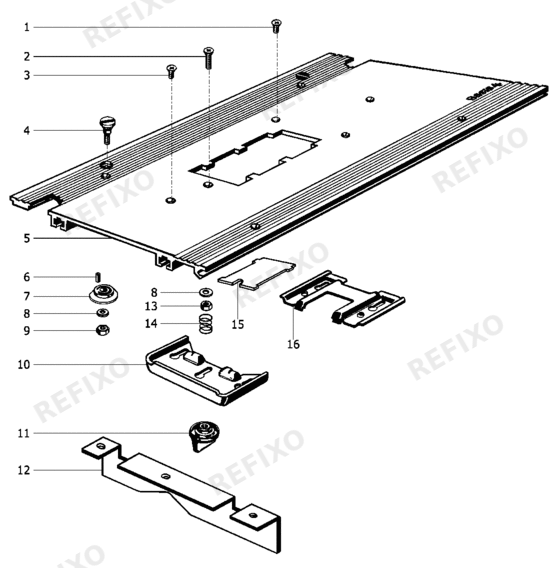 Деталировка Festool BASIS 4 483532 — схема запчастей в разборе