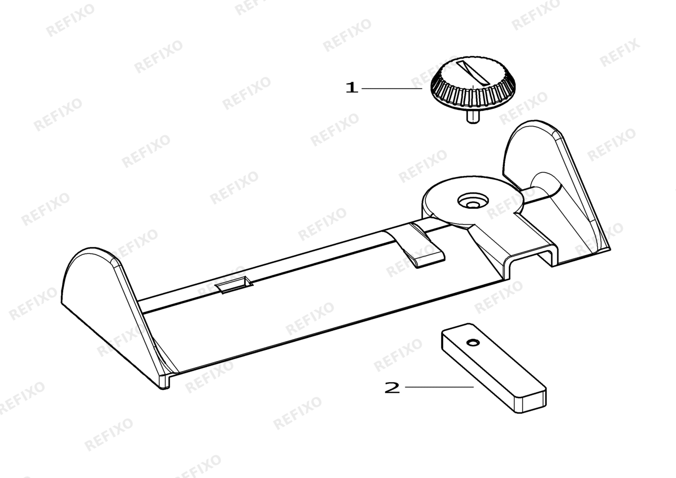 Деталировка Festool ABWEISER FS-AW 489022 — схема запчастей в разборе