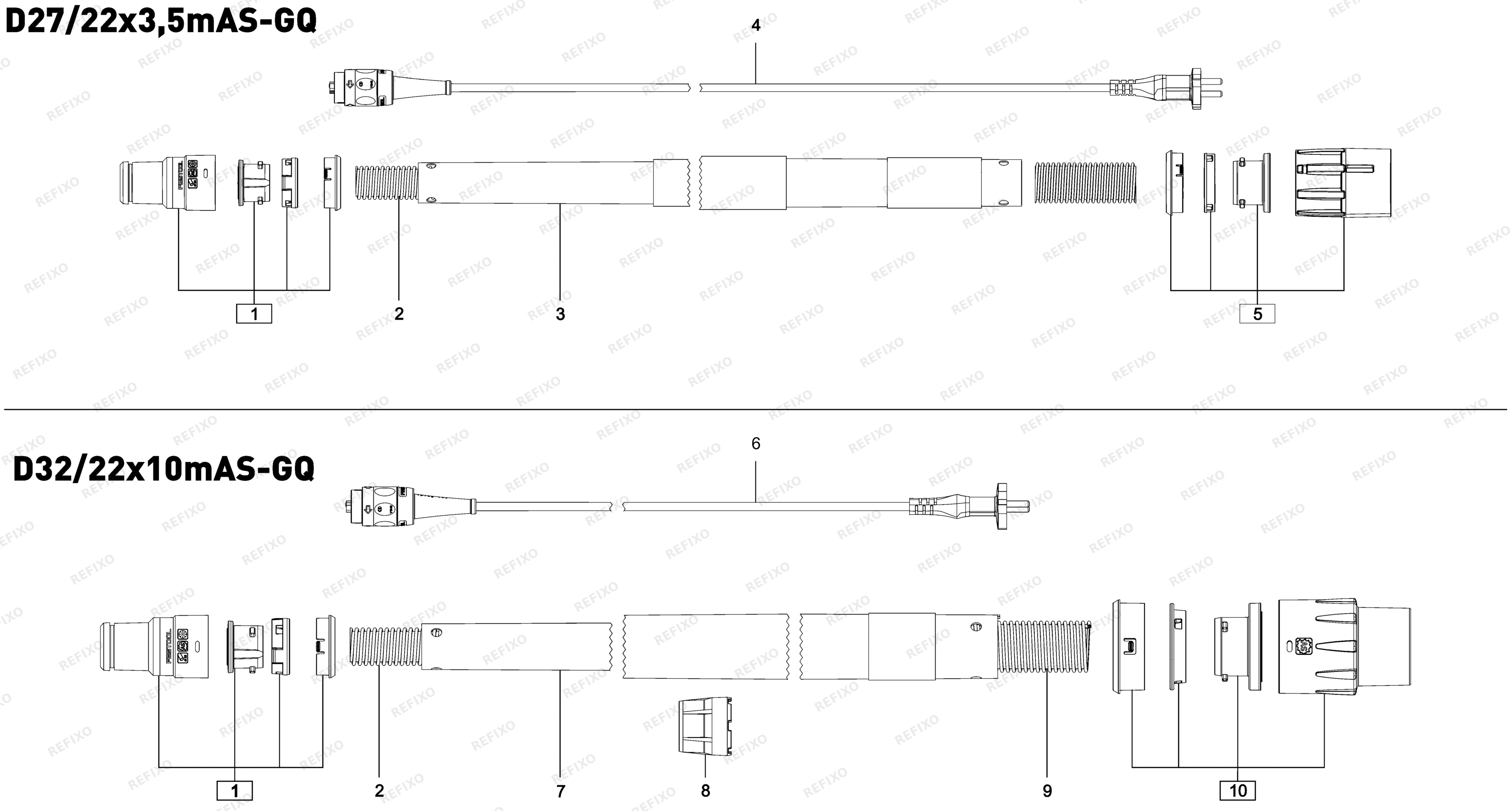 Деталировка Festool BG D2227x35m AS GQ 10011307 — схема запчастей в разборе