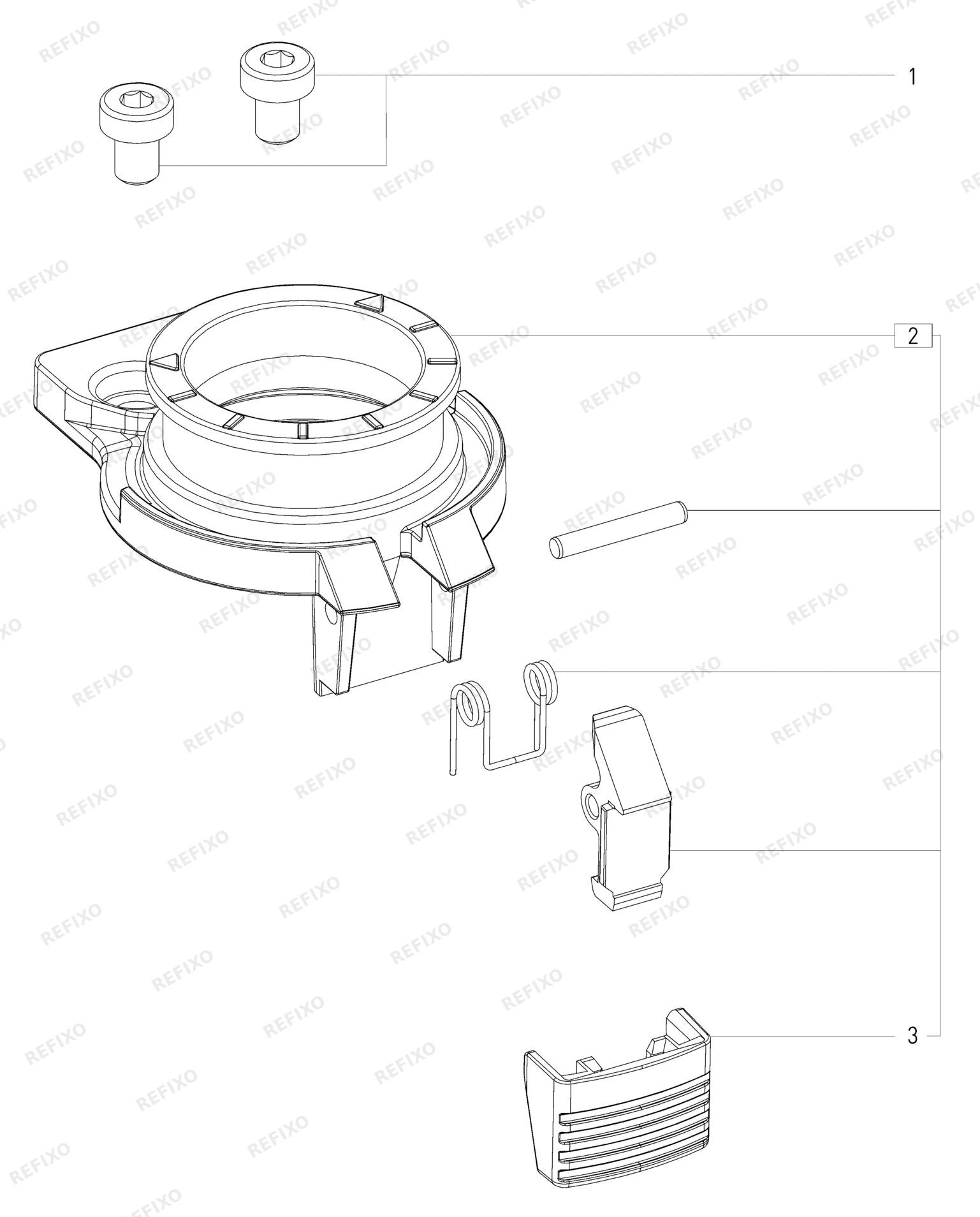 Деталировка Festool OS-A komplett 10018413 — схема запчастей в разборе