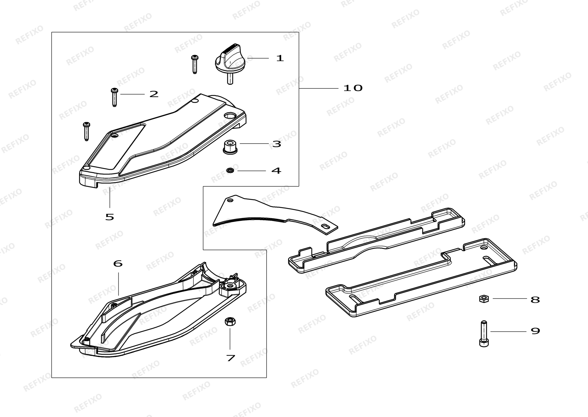 Деталировка Festool Bausatz Basis BS 55 486166 — схема запчастей в разборе