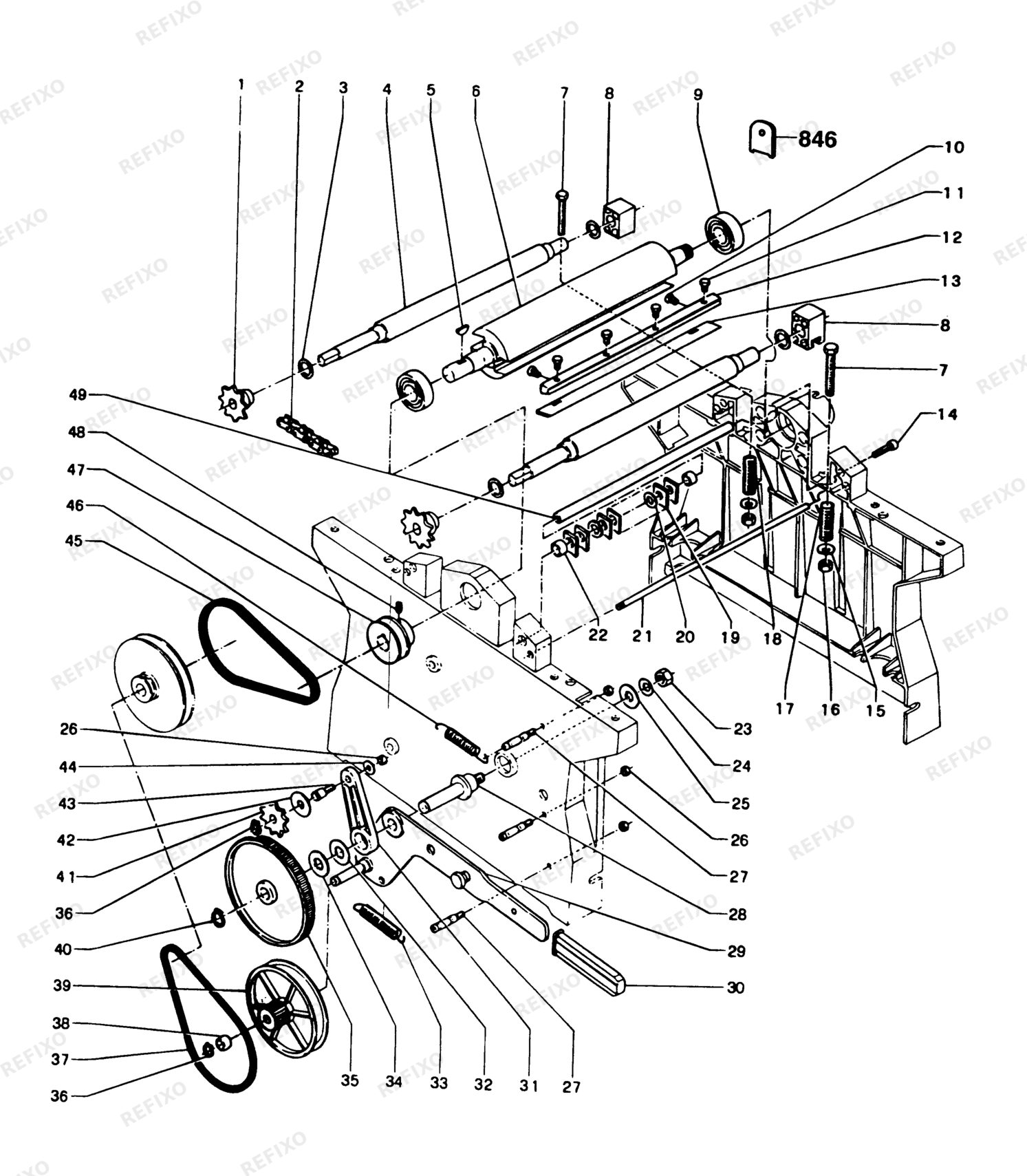 Деталировка DeWalt DW1153----K-XJ TYPE 1 рубанок -SPANNTIEFEN DW1153----K-XJ DW1153----K — схема запчастей в разборе