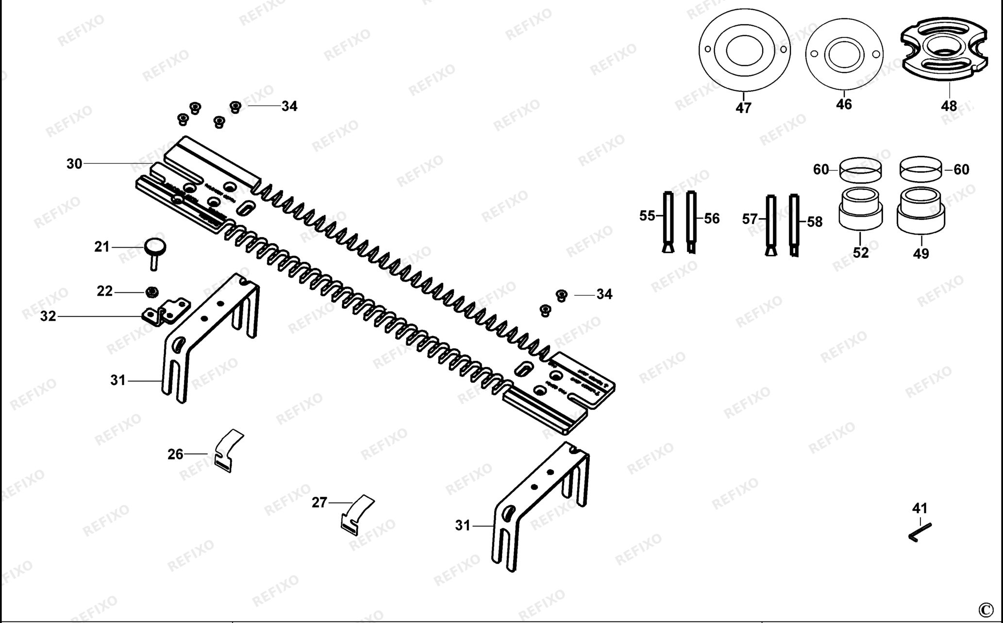 Деталировка DeWalt DE6215-QS TYPE 1 SCHWALB.SCHWANZHALT. DE6215-QS DE6215 — схема запчастей в разборе