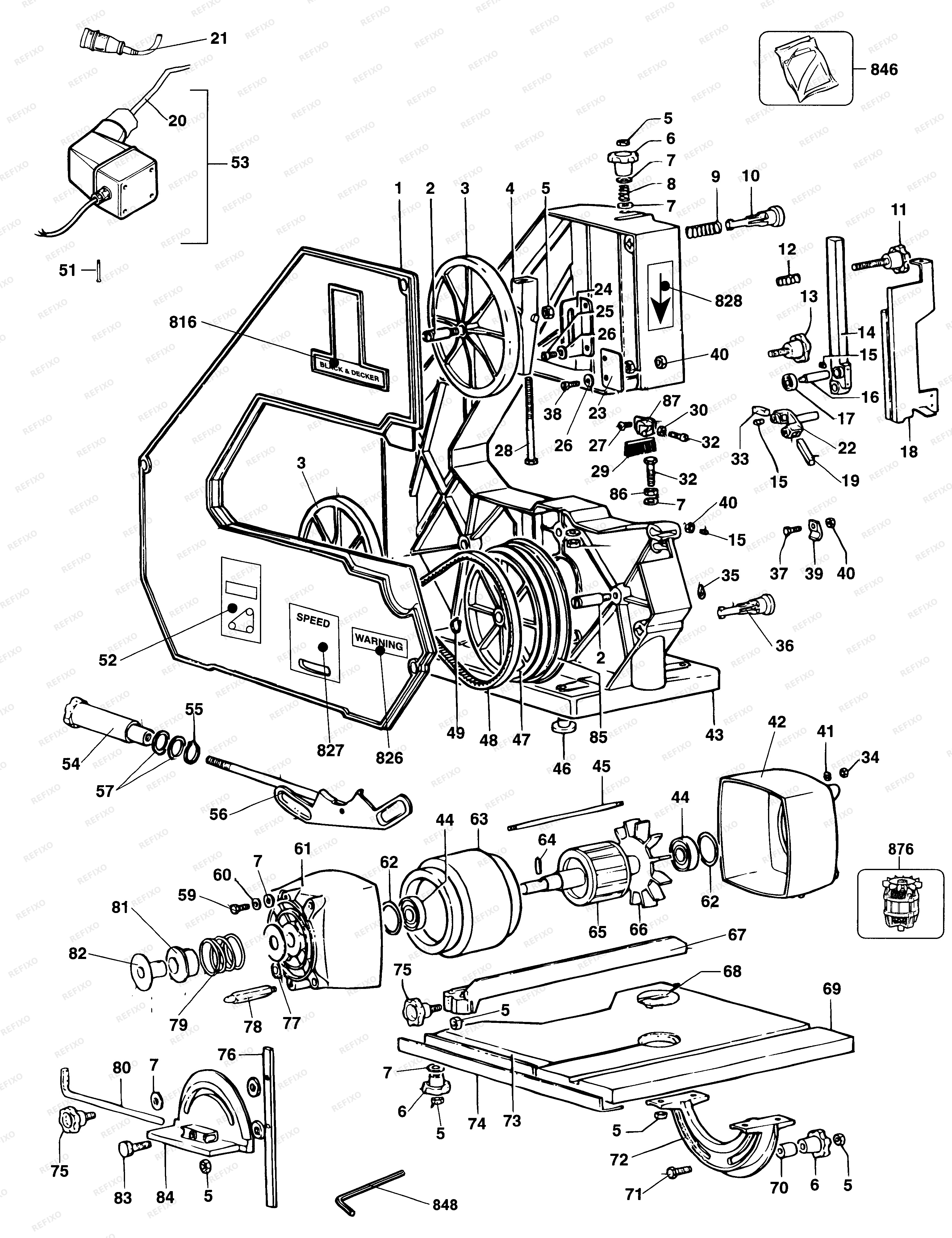 Black&Decker ????????? ???? BD339-----C — схема запчастей