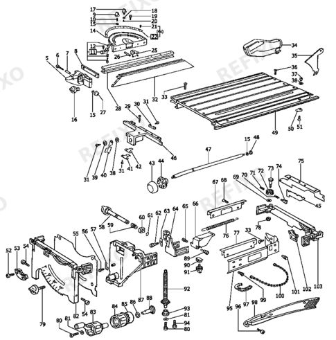Деталировка Festool Basis 1AT 490069 — схема запчастей в разборе