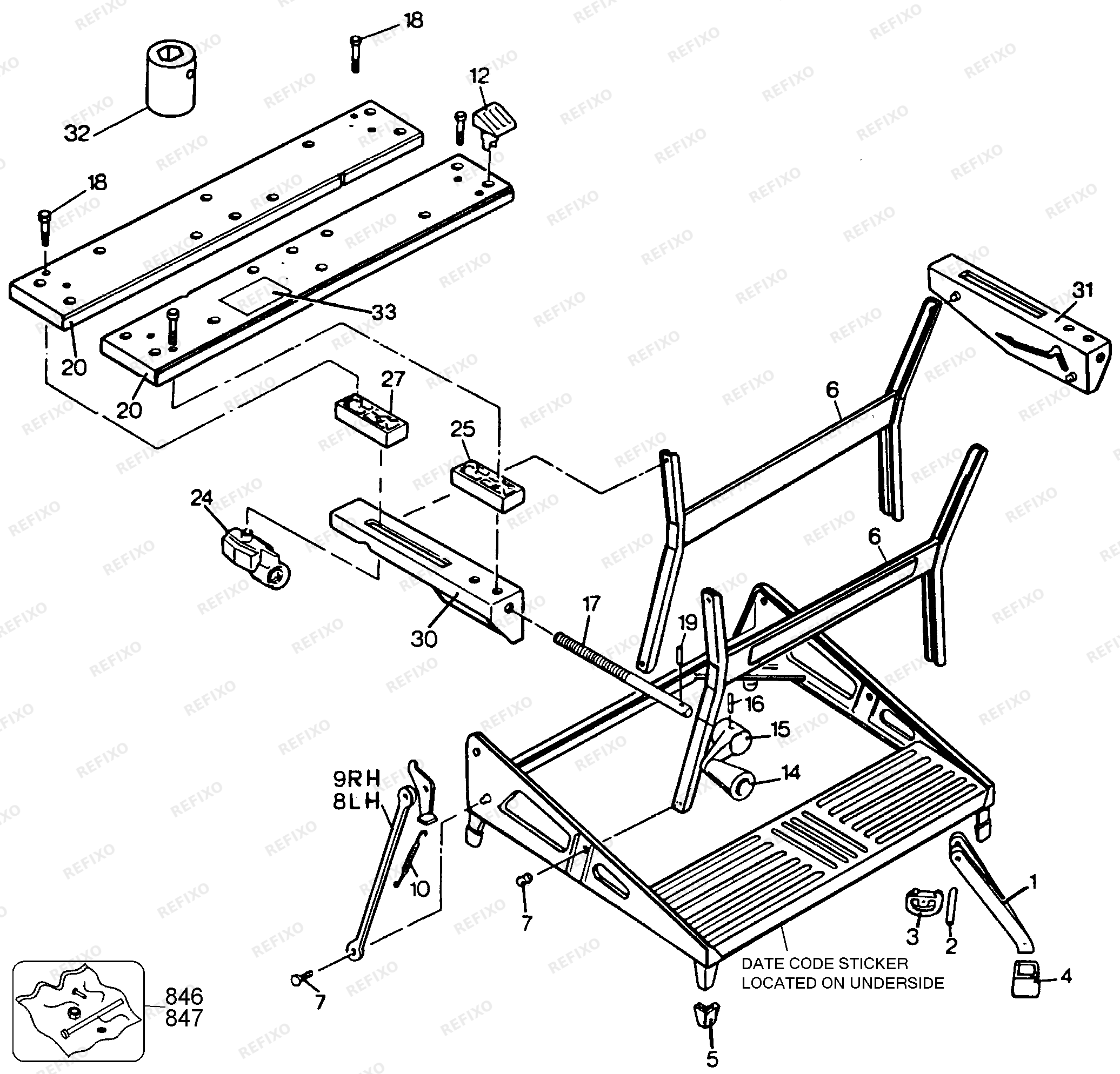 Black&Decker I/CO. WM200 - GERMANY 79-032-30 — схема запчастей