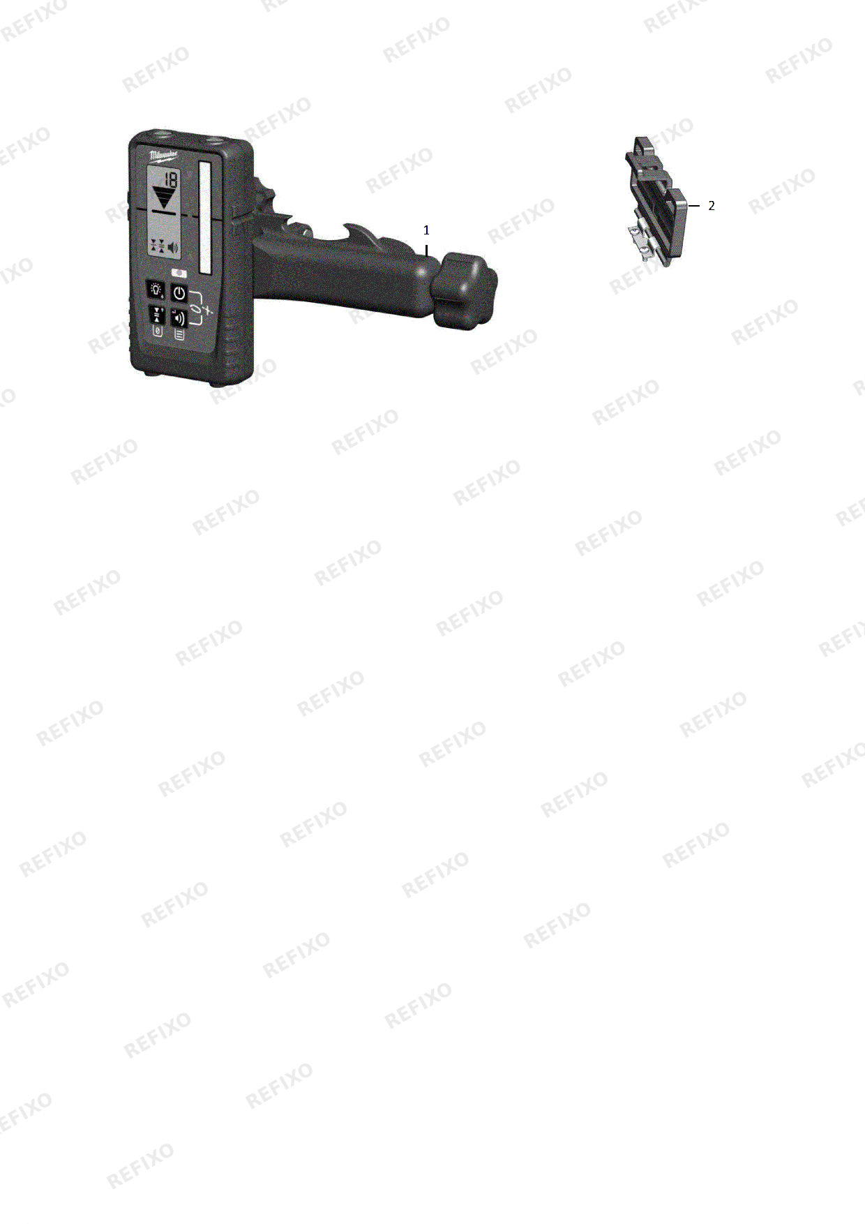 Деталировка MILWAUKEE LRD100 4932479555 4000483855 — схема запчастей в разборе
