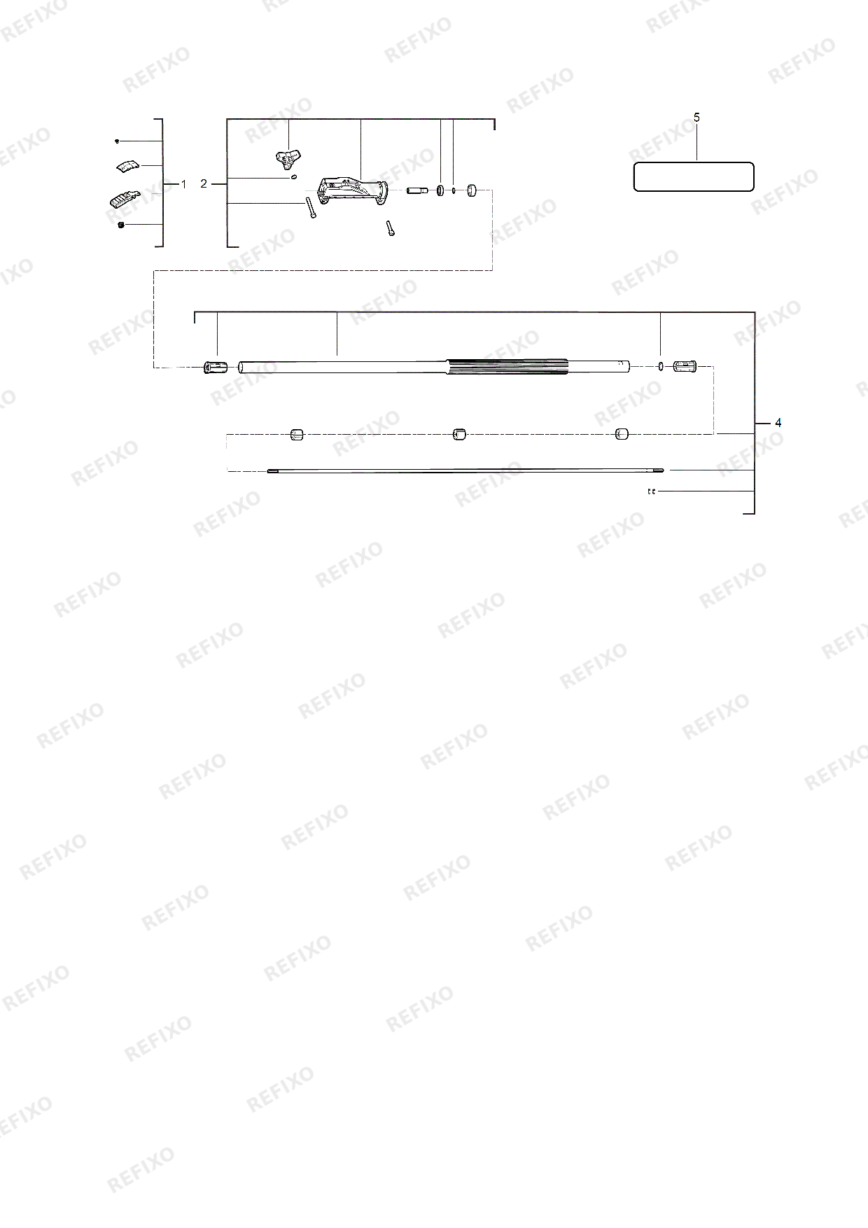 Деталировка MILWAUKEE M18FOPH EXA 4932464960 4000464792 — схема запчастей в разборе