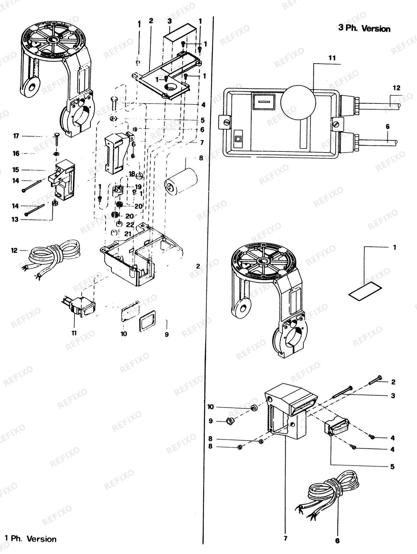 Деталировка DeWalt DW1751----C-XJ TYPE 1 RADIALKREISSÄGE DW1751----C-XJ DW1751----C — схема запчастей в разборе