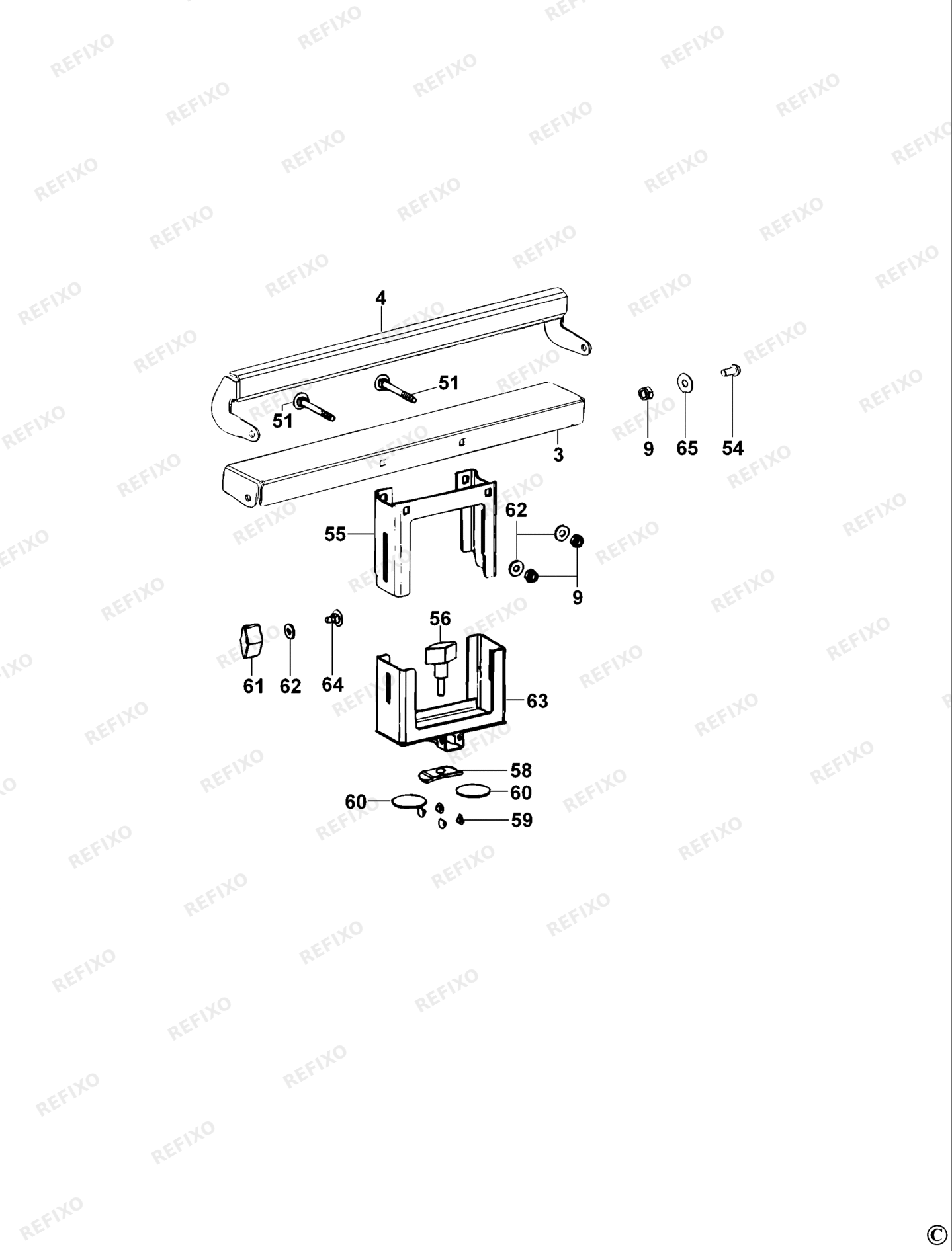 Деталировка DeWalt DE7029-XJ TYPE 1 STÜTZTISCH DE7029-XJ DE7029 — схема запчастей в разборе