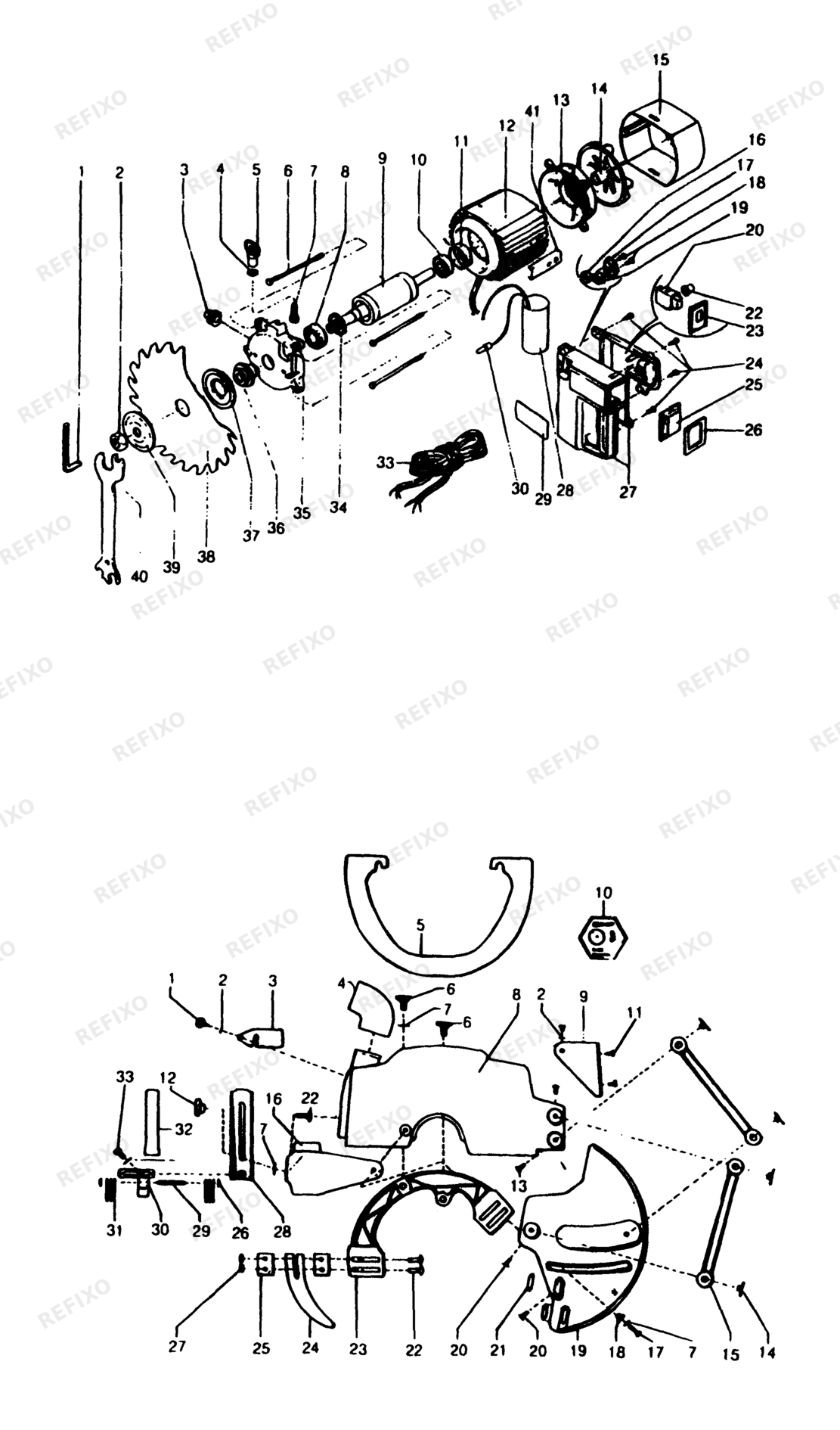 Деталировка DeWalt DW320-----B-XJ TYPE 1 RADIALKREISSÄGE DW320-----B-XJ DW320-----B — схема запчастей в разборе