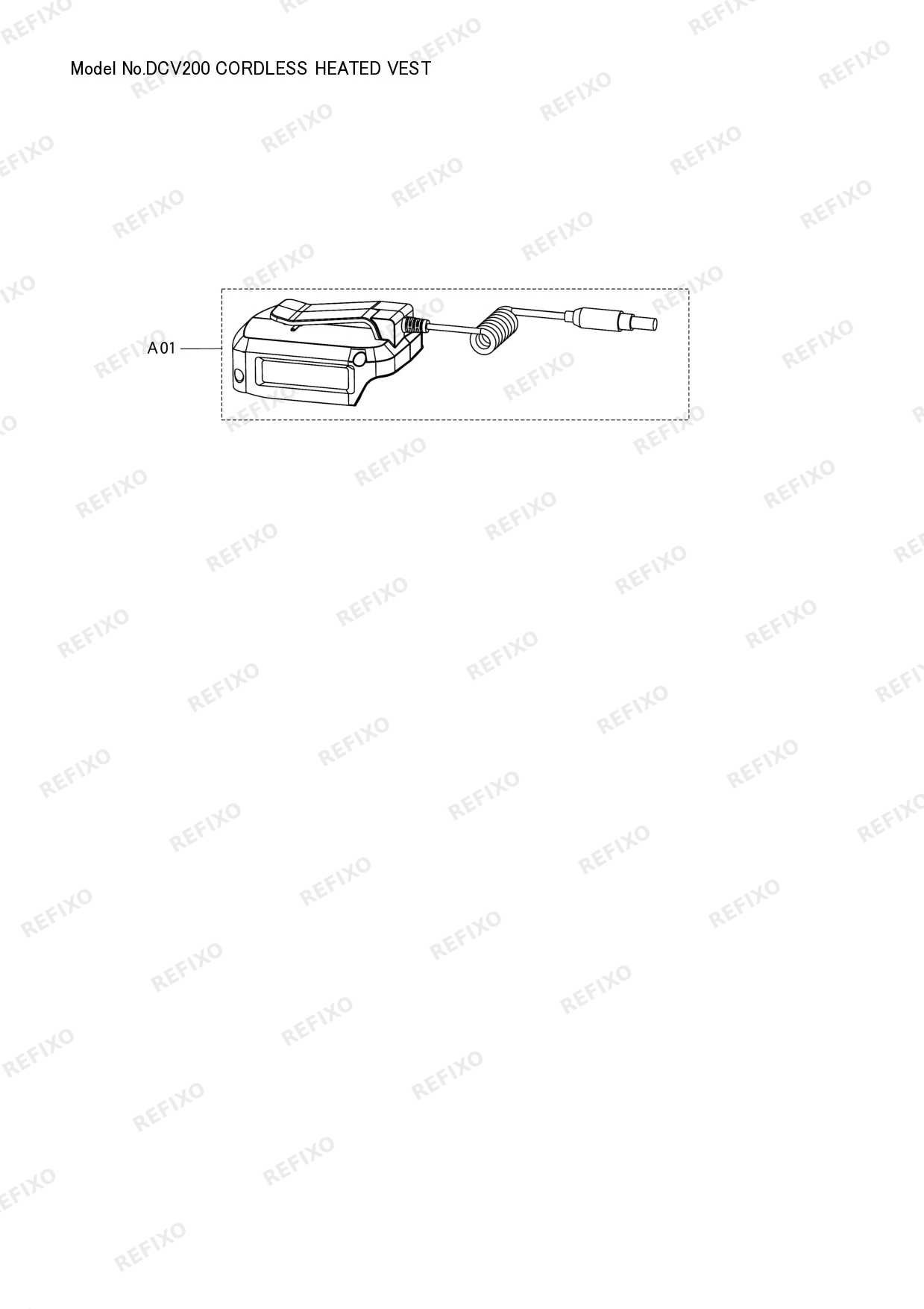 Деталировка MAKITA DCV200 — схема запчастей в разборе