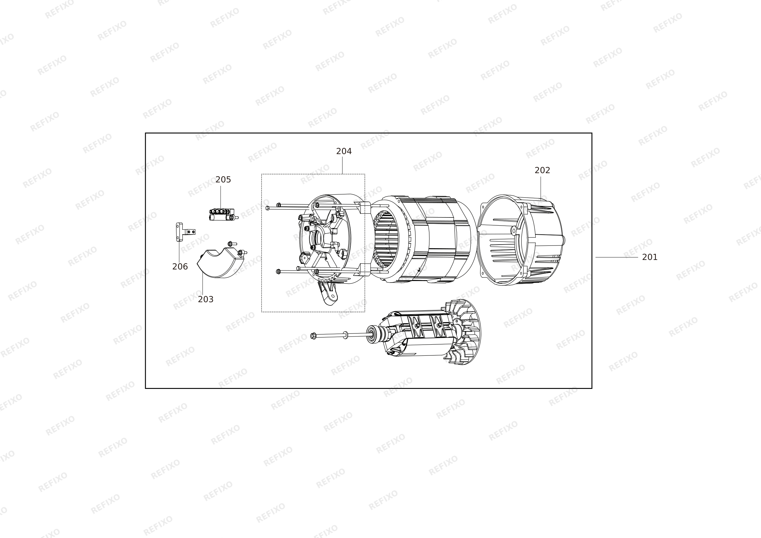 Black&Decker ГЕНЕРАТОР BXGND5300E — схема запчастей