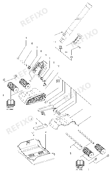 Деталировка Festool Tapetenperforierer TP 220 495747 — схема запчастей в разборе
