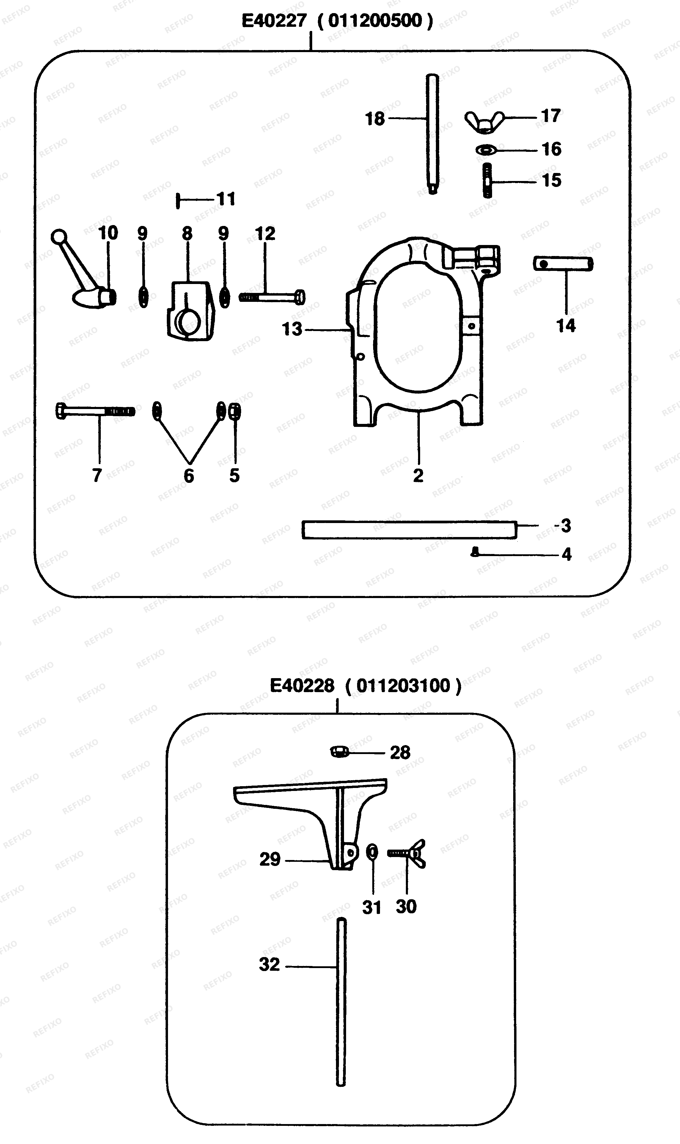 Деталировка DeWalt 011200500 — схема запчастей в разборе