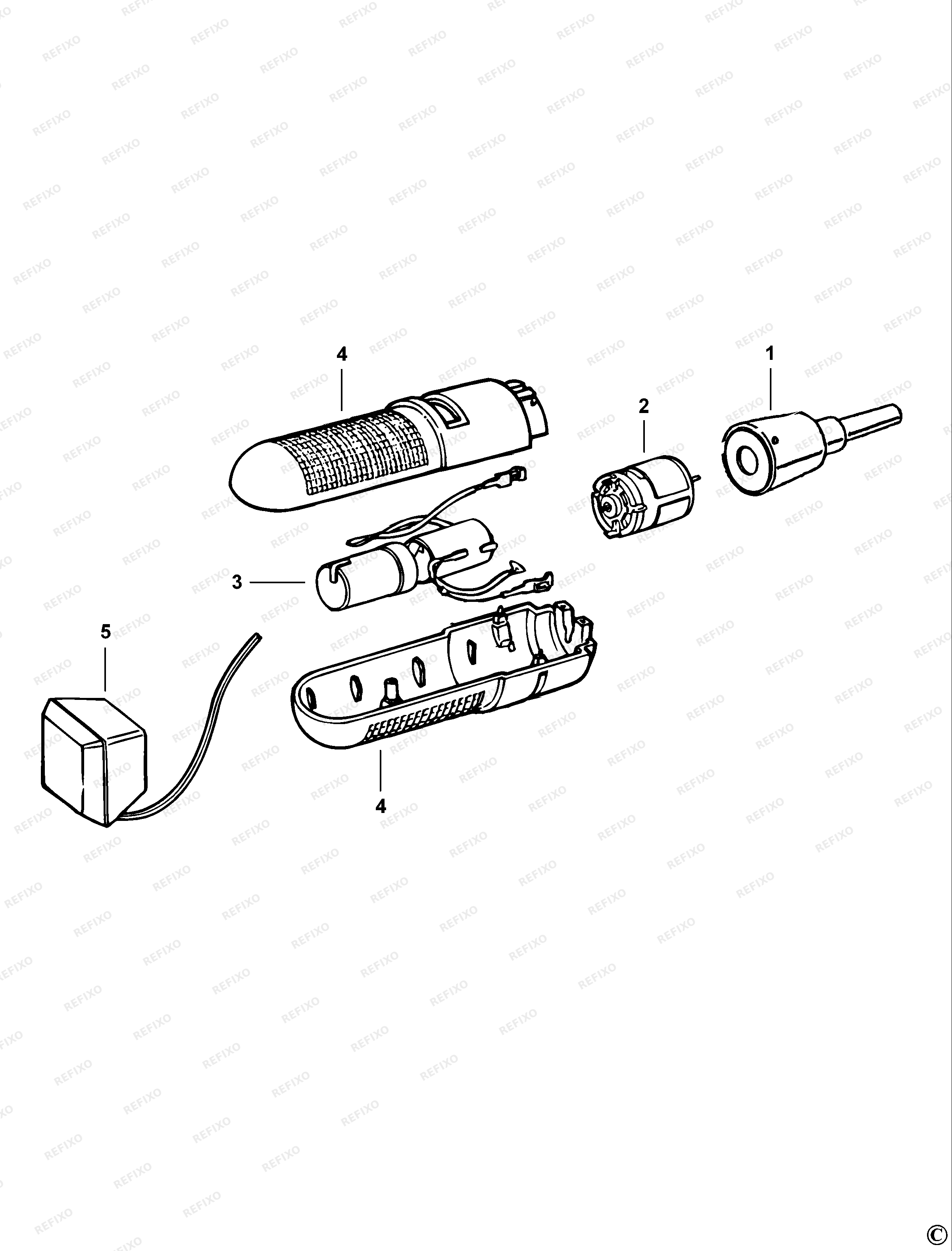 Black&Decker АККУМУЛЯТОРНЫЙ ШУРУПОВЁРТ 9072CTN — схема запчастей
