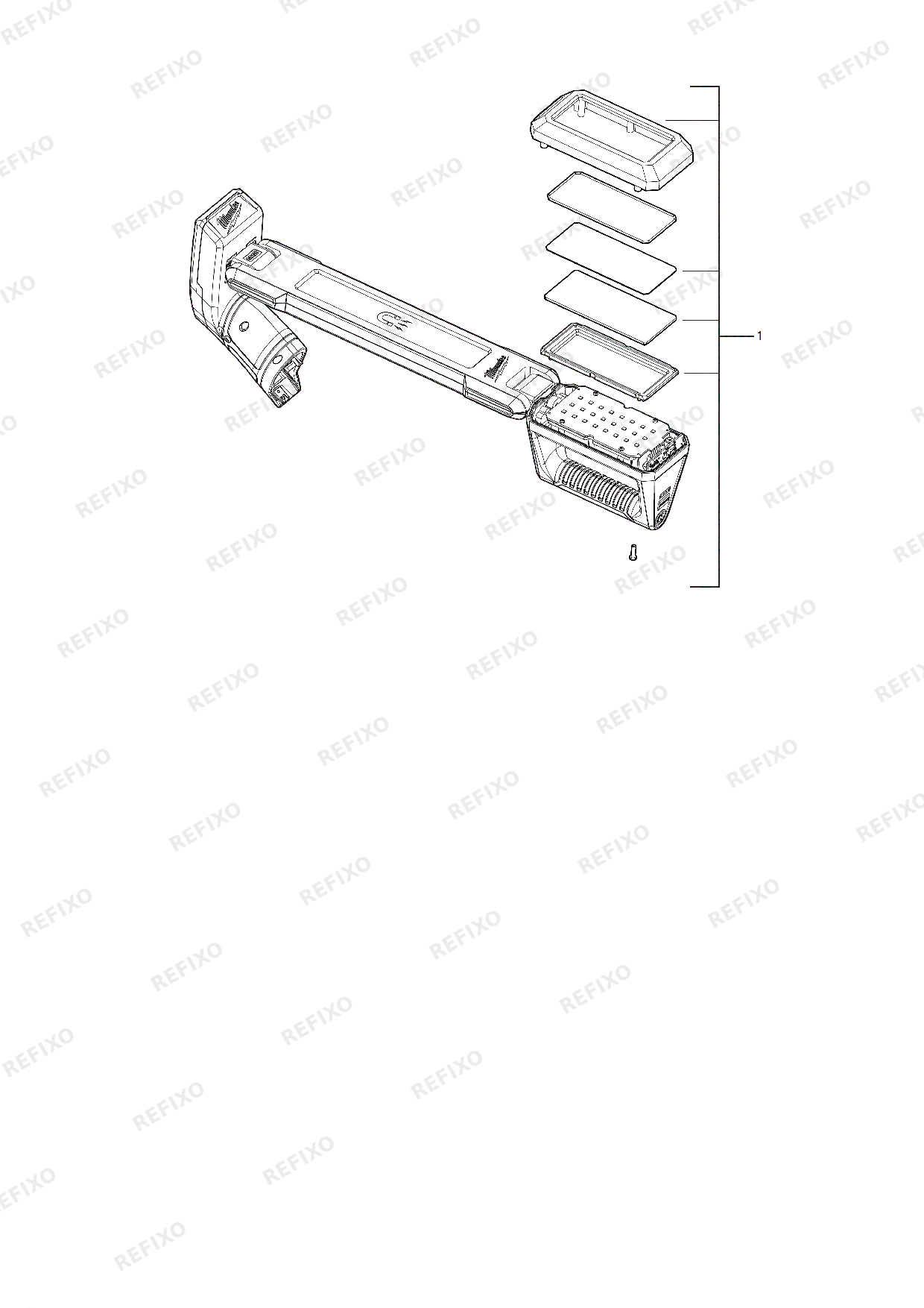 Деталировка MILWAUKEE M12UCL 0 4933478868 4000483612 — схема запчастей в разборе