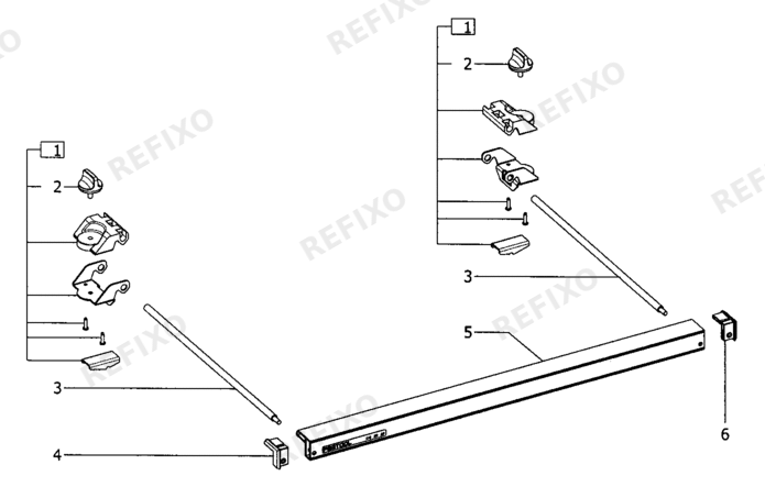 Деталировка Festool Auflage 492270 — схема запчастей в разборе