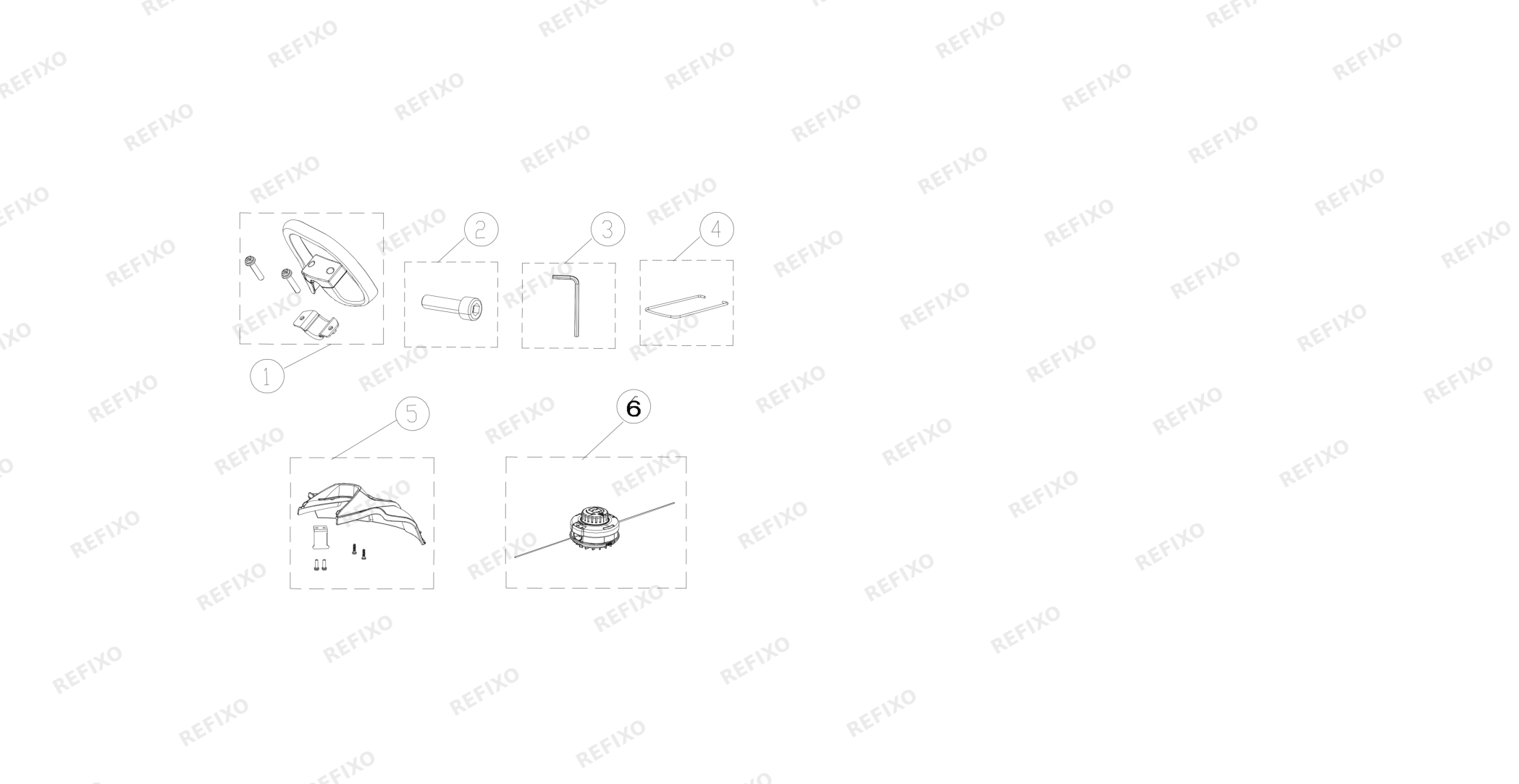 Деталировка Greenworks 2112207RU-Exploded view — схема запчастей в разборе