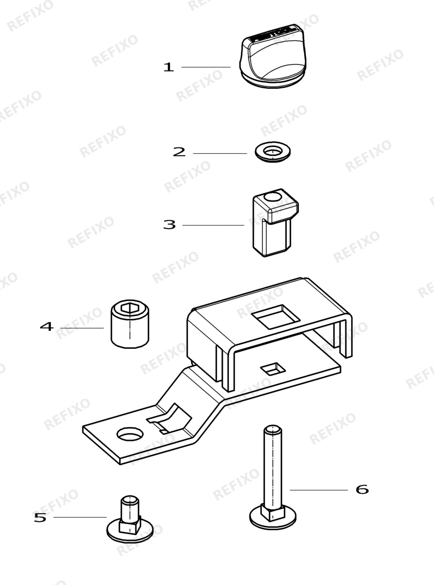 Деталировка Festool ANSCHLAGADAPTER AD-AP 65 486314 — схема запчастей в разборе