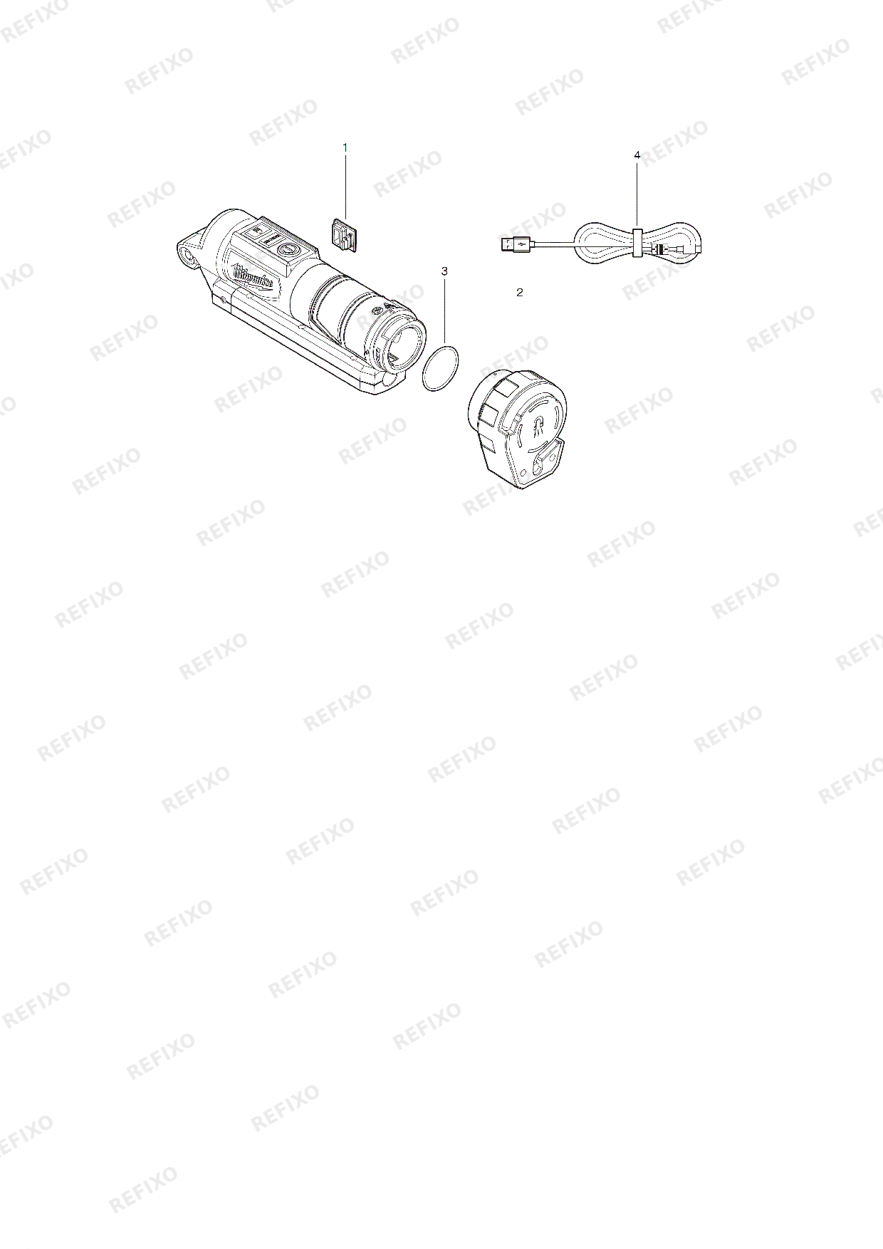 Деталировка MILWAUKEE L4SL550 301 4933478869 4000483957 — схема запчастей в разборе