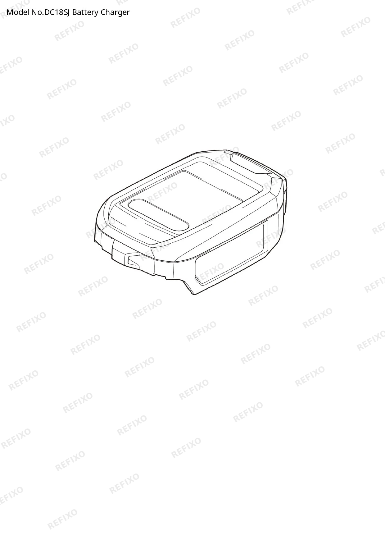 Деталировка MAKITA DC18SJ — схема запчастей в разборе
