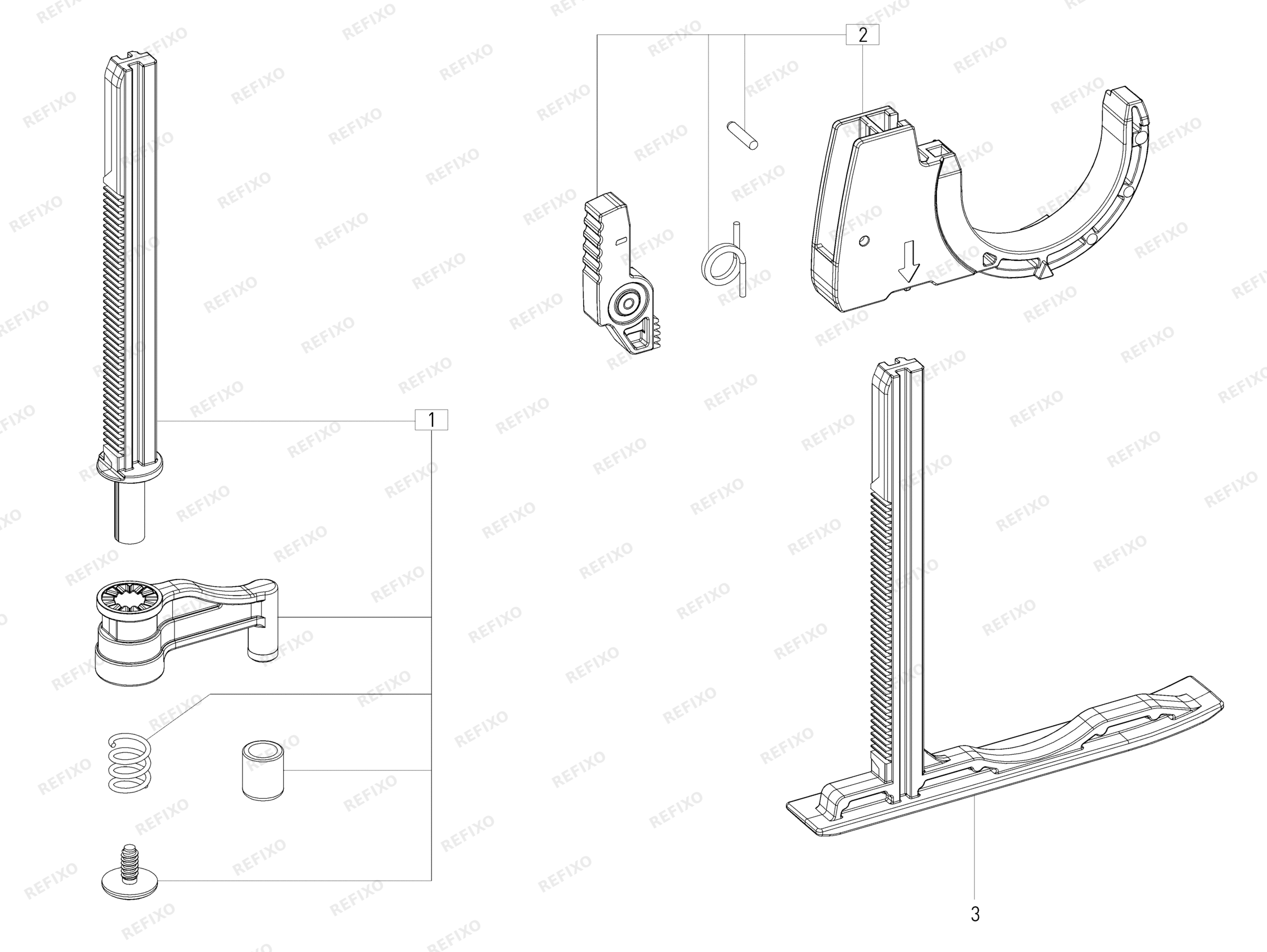 Деталировка Festool OS-TA 10012035 — схема запчастей в разборе