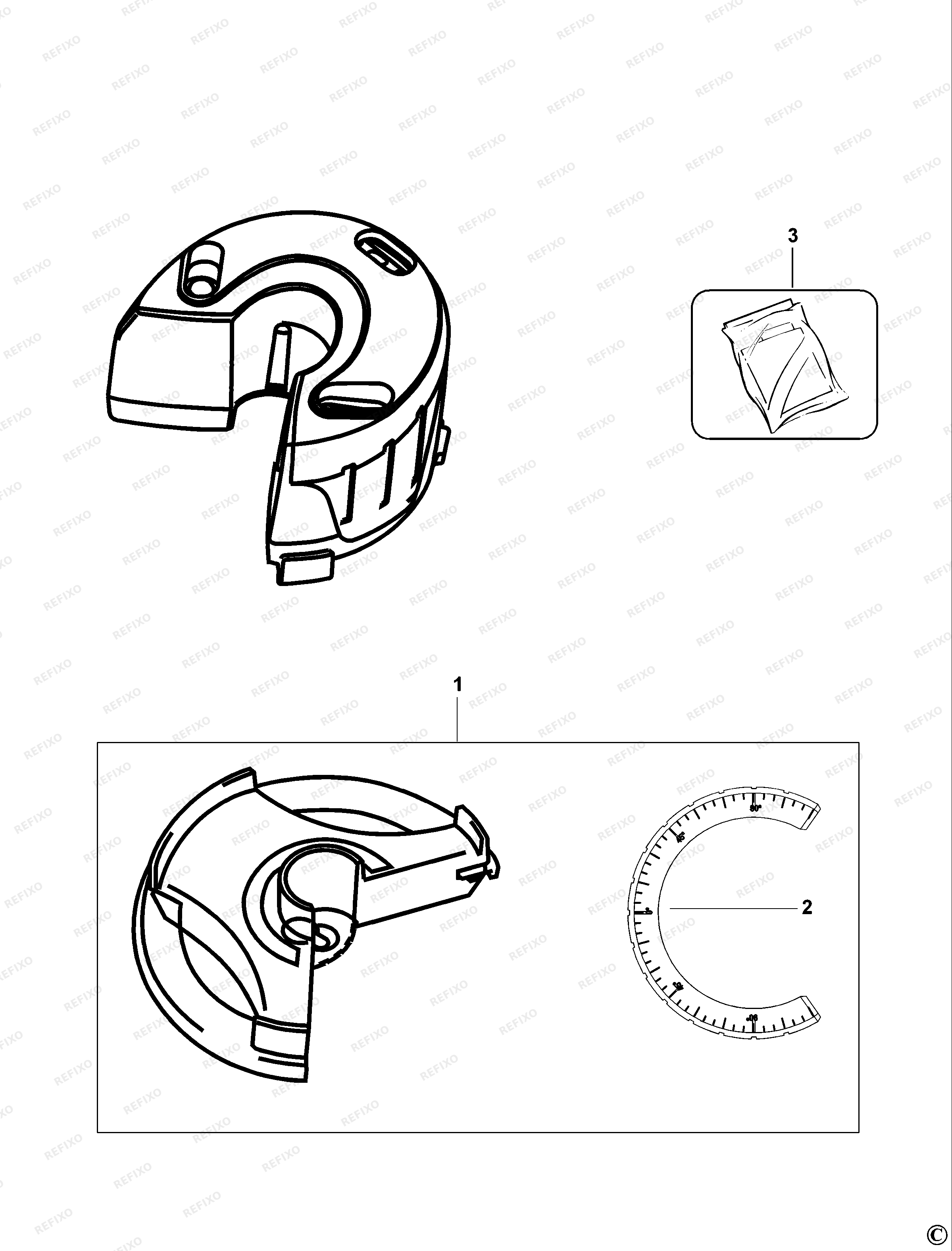 Black&Decker ЛАЗЕР BDL90 — схема запчастей