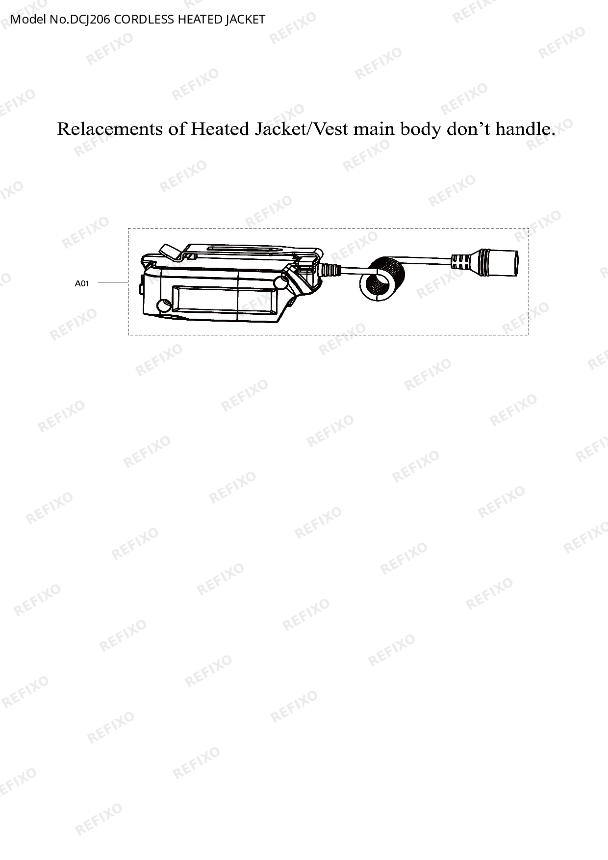 Деталировка MAKITA DCJ206 — схема запчастей в разборе