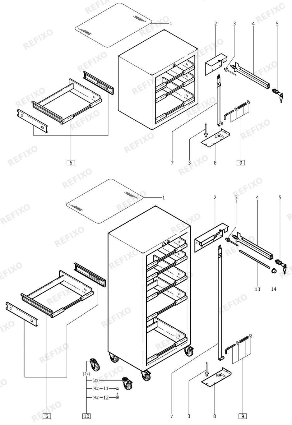 Деталировка Festool Systainer-Port SYS-PORT 10002 491922 — схема запчастей в разборе