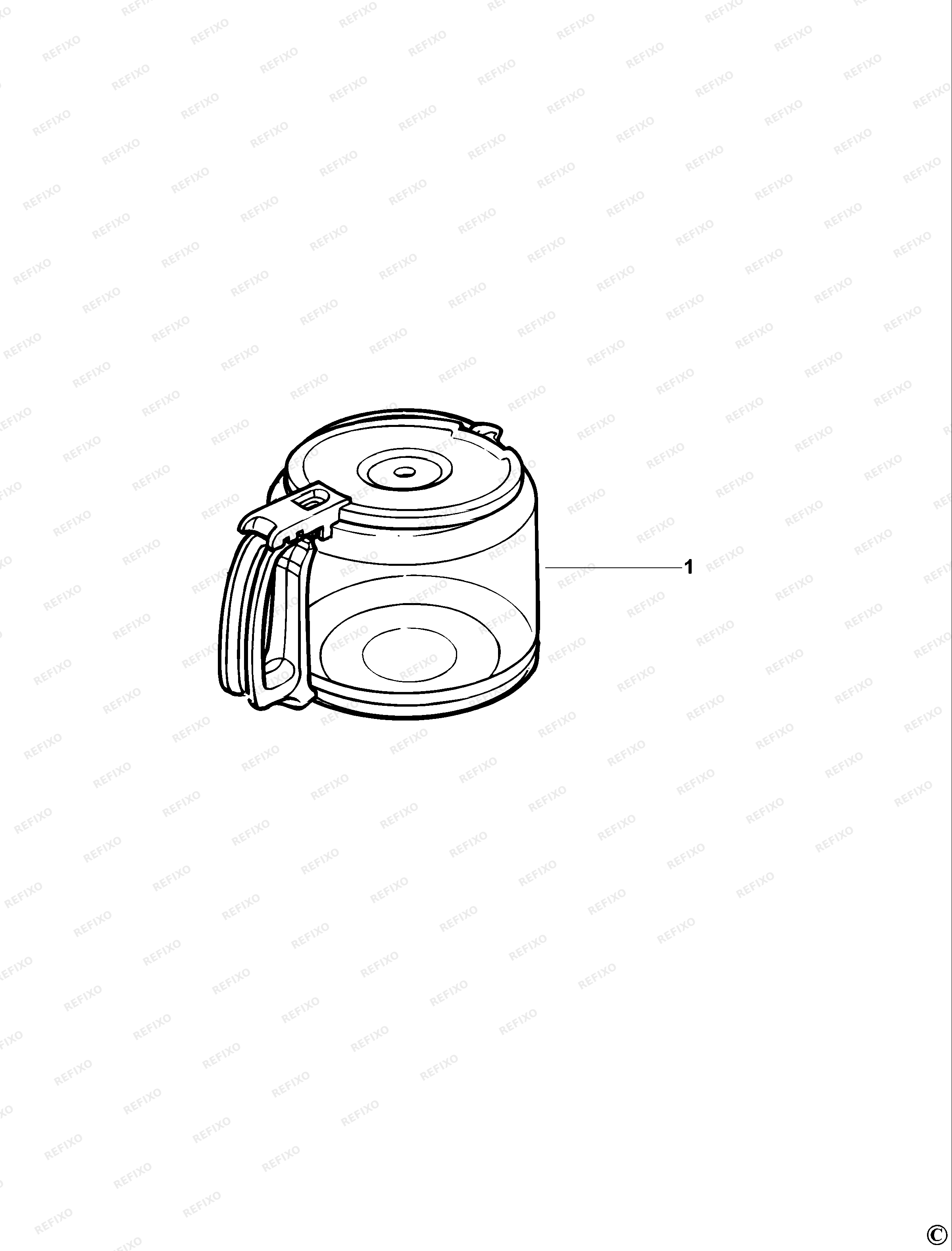 Black&Decker КОФЕВАРКА DCM310 — схема запчастей