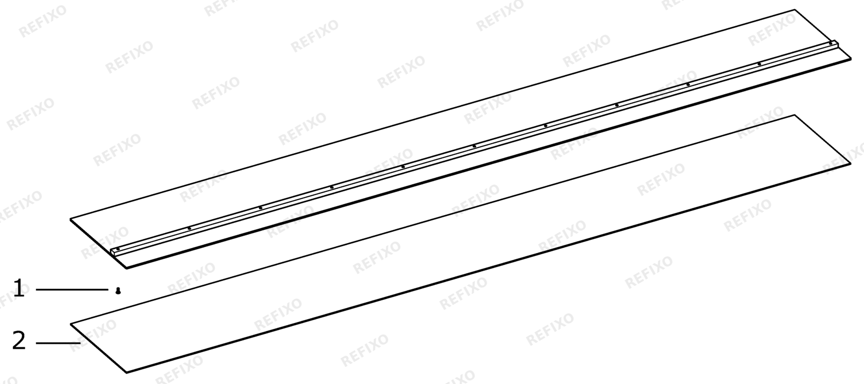 Деталировка Festool Sägeführung - Sägeführung AUP 1750 482543 — схема запчастей в разборе