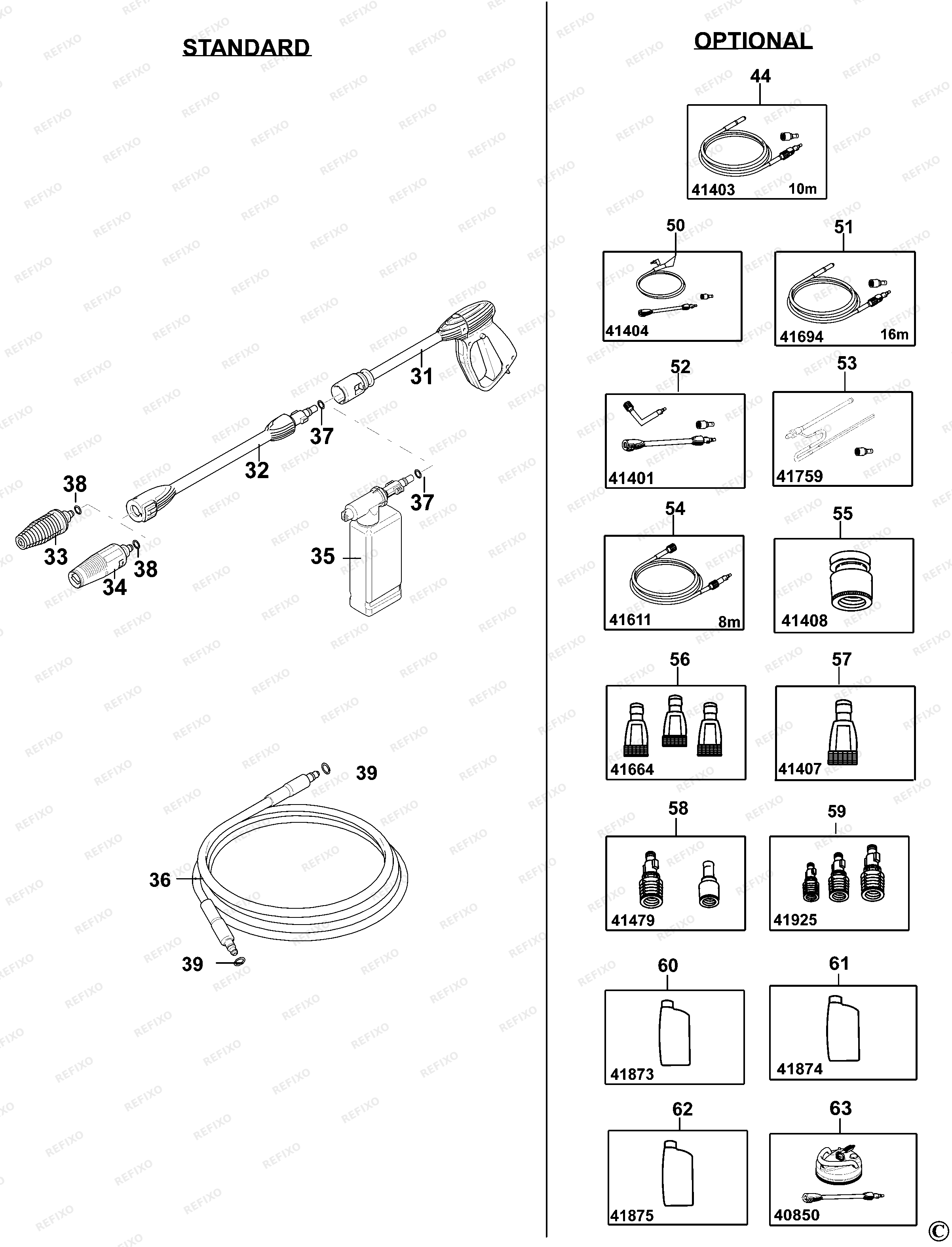 Black&Decker МОЙКА ВЫСОКОГО ДАВЛЕНИЯ BXPW1300E — схема запчастей