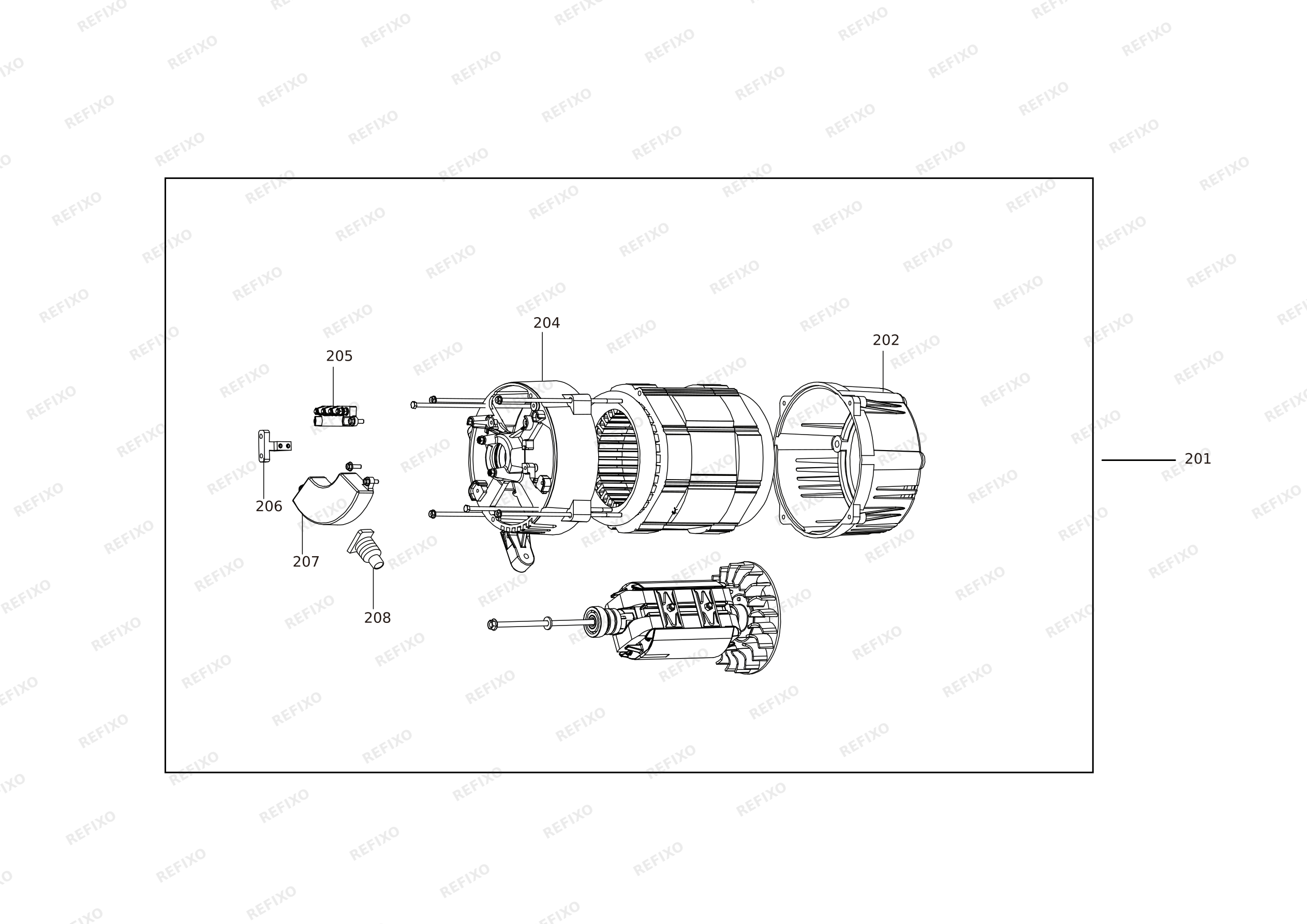 Black&Decker ГЕНЕРАТОР BXGND6300E — схема запчастей